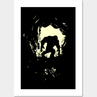 Cave Yeti Posters and Art